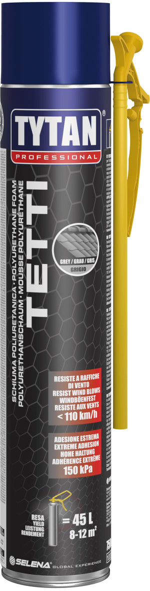 Tytan SCHIUMA POLIURETANICA TETTI MANUALE ml. 750 12.00 pz