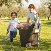 TROLLEY DA GIARDINO 'KART' colore cacao  - BAMA
