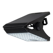 Lampada solare a clip 4W 4000K sensore IP44 nera Eko-Light