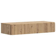 Tavolino da Parete Laterale Rovere Artigianale 898334