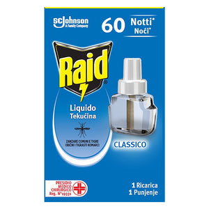ANTIZANZARE 60 NOTTI liquida  - RAID