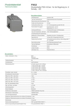 PRESSOSTATO SQUARE D  FSG2  1,4÷4,6     MADE IN ITALY