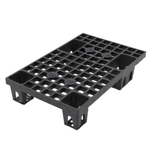 Mini Pallet in Polipropilene - Bancale da Esterno e Interno Pedana Incastrabile e Inforcabile su 4 Lati Made in Italy ‎60x40x12 cm Carico statico 250 kg Carico dinamico 250 kg