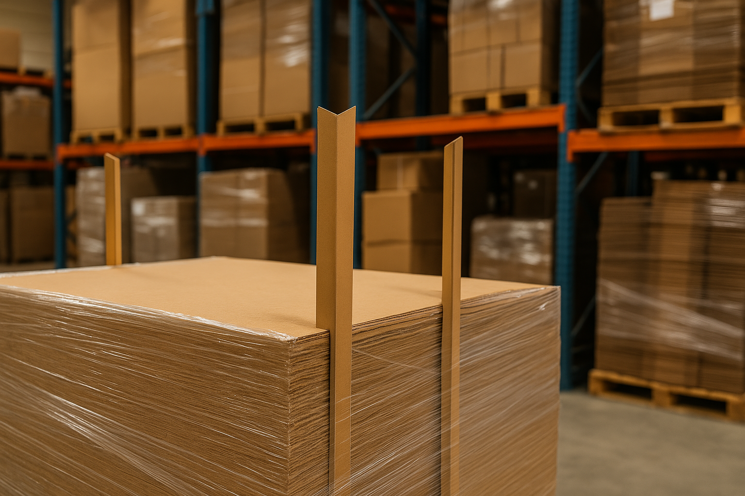 Profilo angolare paraspigoli in cartone 120 cm Imballaggi per Spedizione e Trasloco Angoli 35 x 35 mm