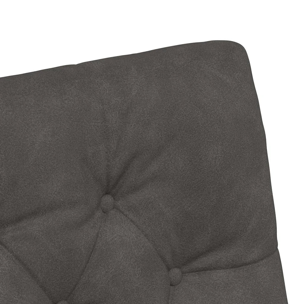 Sedie da Pranzo con Ruote con ruote 2 pcs Nero 58 x 67 x 97 cm 42017857