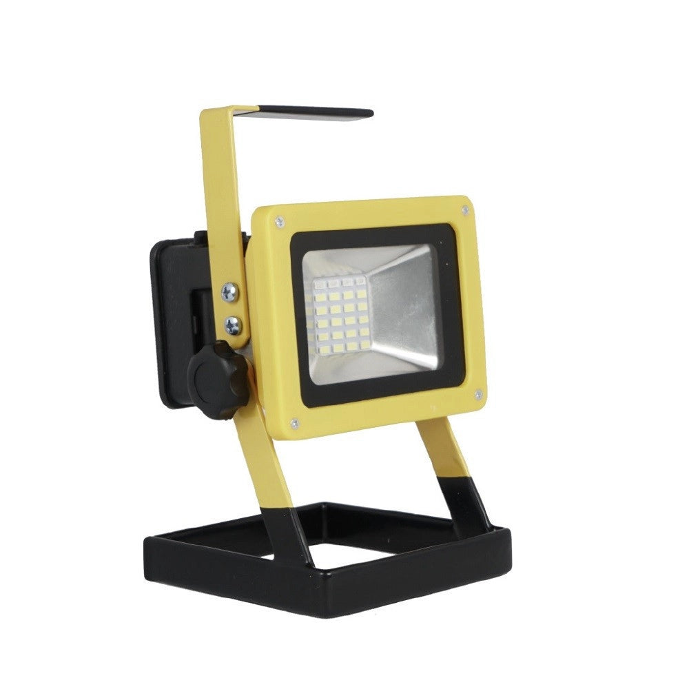 Trade Shop - Faro Led Da Lavoro Portatile Ricaricabile Smd 2835 Luce Bianco Freddo Dt-2132 -