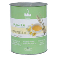 CANDELA ALLA CITRONELLA ECO cm 6 x 8- 30 pezzi  - Senza Marca