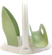 PORTATOVAGLIOLI  colore madreperla/verde  - ECOPLAST