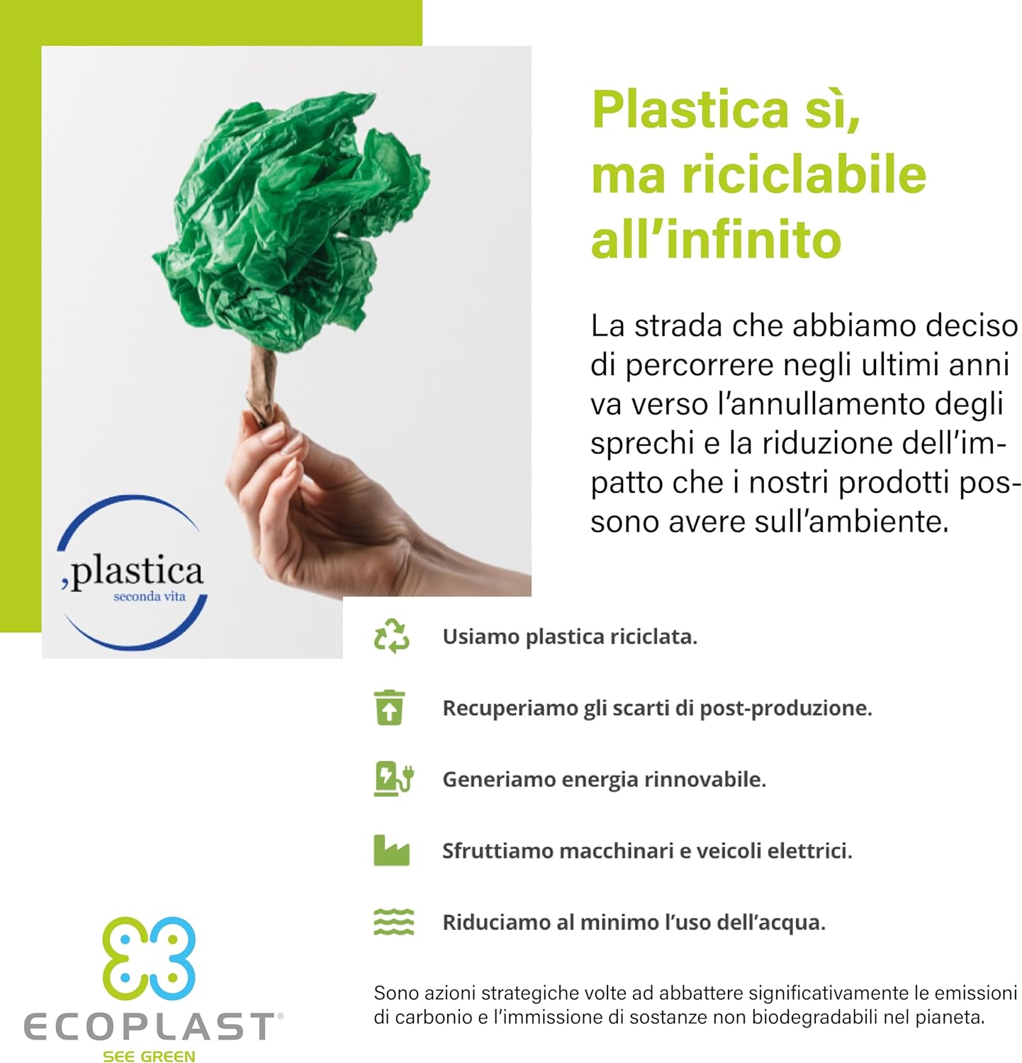 PORTABICCHIERI 'DUO' colore madreperla/verde scuro  - ECOPLAST