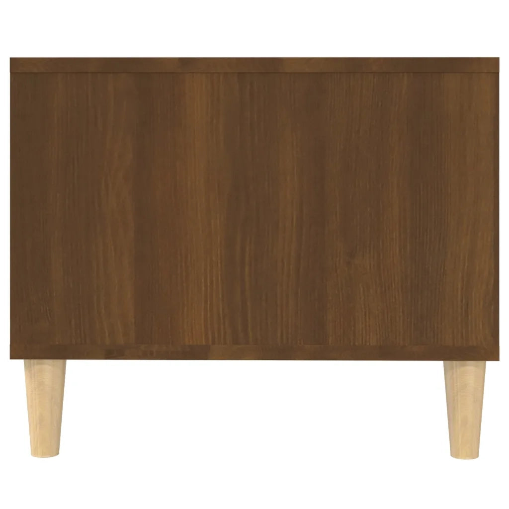 Tavolino Salotto-Tavolino da soggiorno-Tavolo Rovere Marrone 102x50x40 cm Legno Multistrato 736623