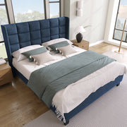 Letto singolo 90x200 - Xylo - Grigio - Con porta USB-C