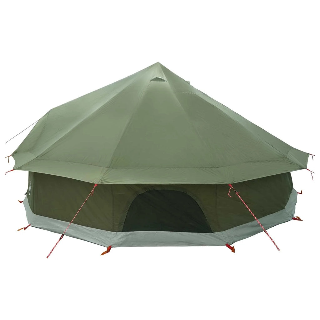 Tenda Tipi Verde Oliva 600 x 600 x 350 cm Poliestere e Acciaio 42029030