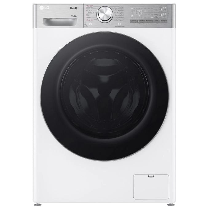 LG D4R9513TPWC Lavasciuga 13/7kg AI DD, Classe D, 1400 giri, TurboWash 360, Autodosaggio