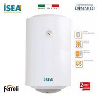SCALDABAGNO ELETTRICO 2 ANNI 50 lt - Verticale - ISEA