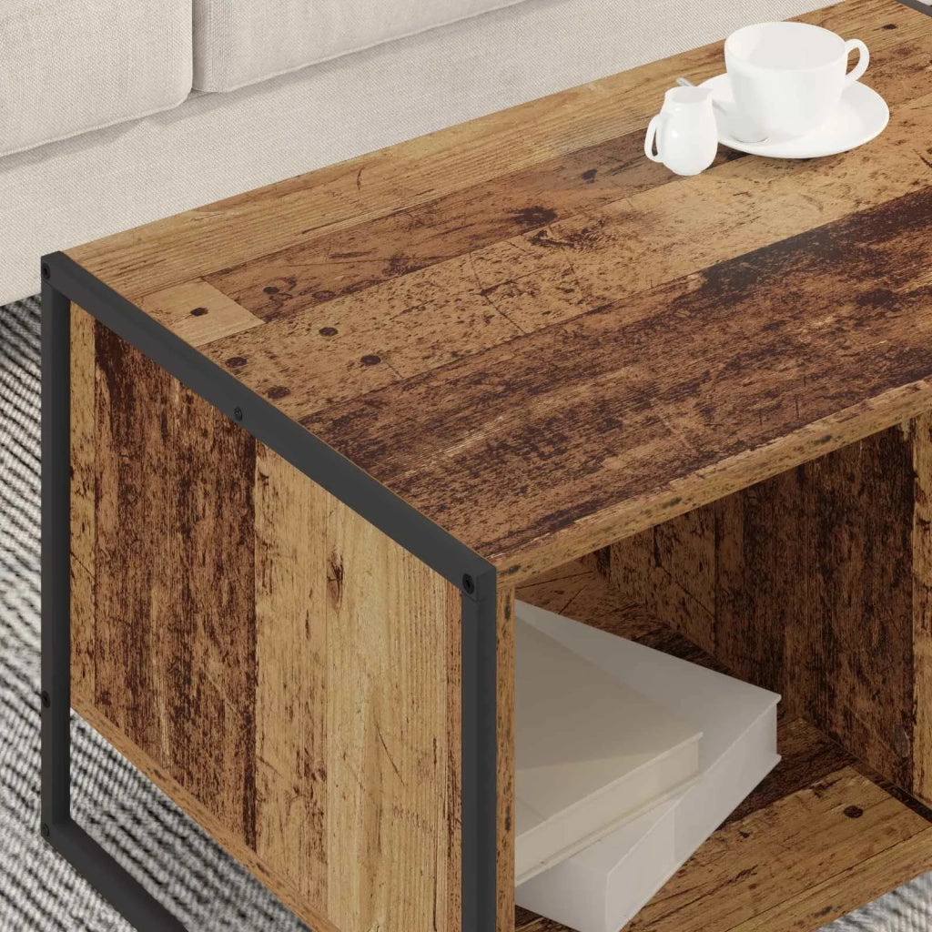 Tavolino da salotto Legno vecchio 80 x 50 x 40 cm 886436