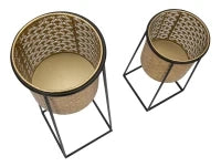 Portavasi Coppia Cup Cm Ø 26X70-23X45