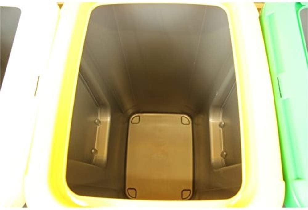 PATTUMIERA RACCOLTA DIFFERENZIATA SET 'TRIO' 25 lt. cm 78,5 x 32 x 47,4  - TONTARELLI