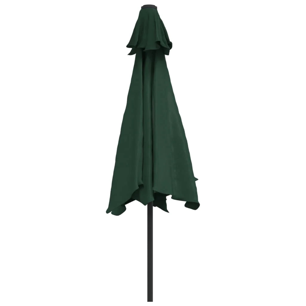 Mobile da giardino con ombrellone a sbalzo verde da 3 m 02_0008601