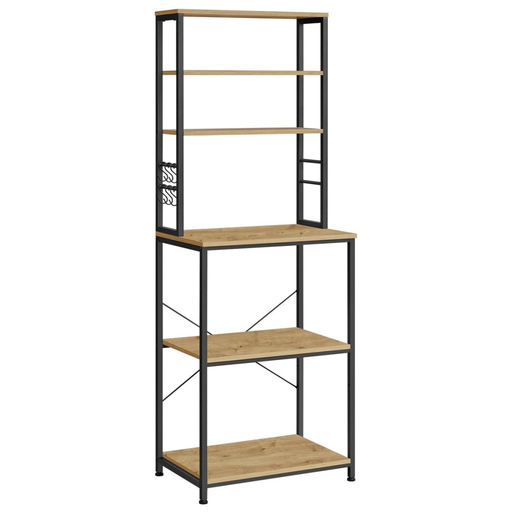 Scaffale da cucina industriale Artisan con porta spezie