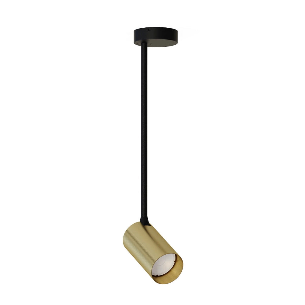 Nowodvorski Mono faretto soffitto ottone/nero GU10 7732