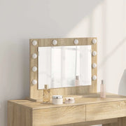 Specchio da Vanit¨¤-Specchio da Trucco Rovere Sonoma 60 x 45 x 18 cm
