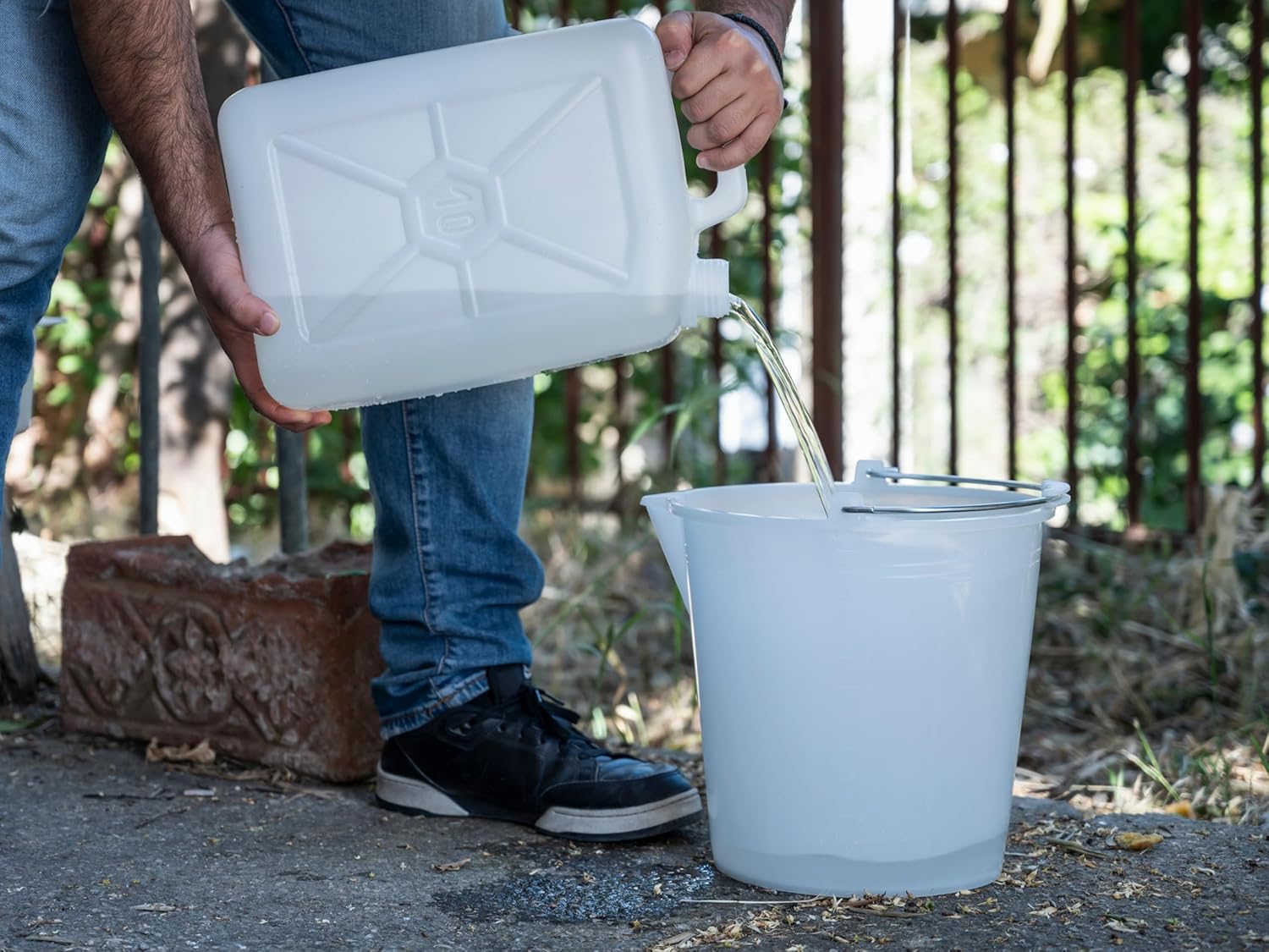 TANICA PER ALIMENTI PESANTE 10 L ECOPLAST 5 pezzi