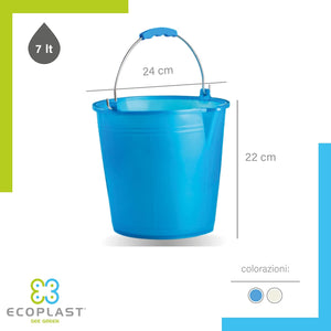 SECCHIO COMUNE CON BECCO Lt. 7  - ECOPLAST