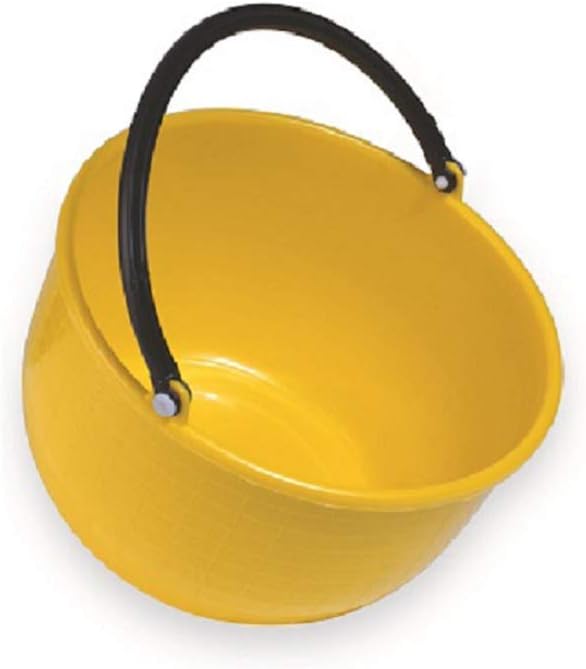 CESTO AGRICOLO Lt. 16 Paniere in Plastica Resisitente con Manico Arrotondato ECOPLAST