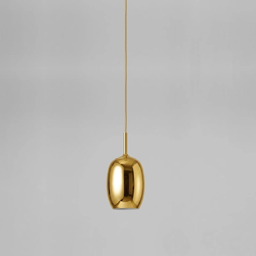 Vetro Borosilicato Contemporaneo Rain Oro Specchiato D17 Senza Rosone