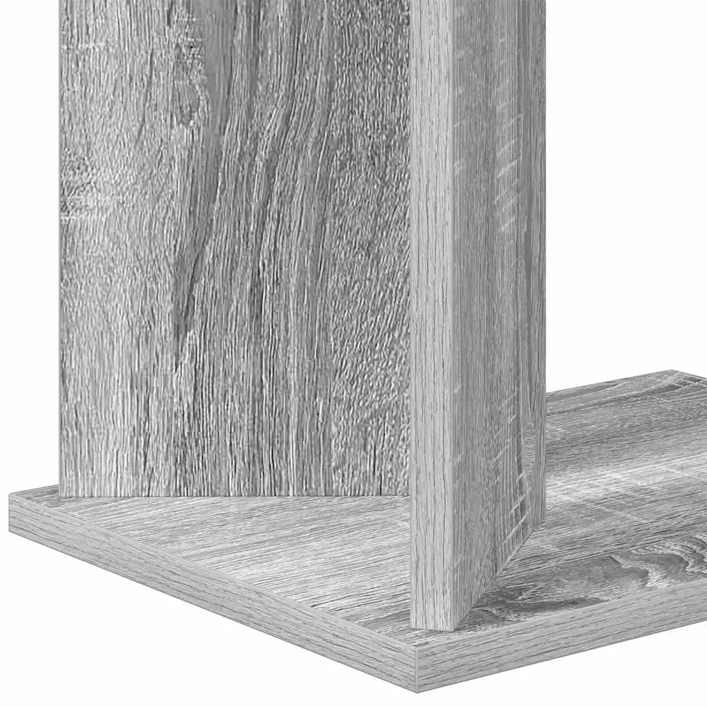 Tavolino Grigio Sonoma 35 x 25 x 50 cm Legno multistrato 891189