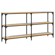 Tavolo Consolle | Tavolo d'Ingresso Rovere Sonoma 150x29x75 cm in Legno Multistrato