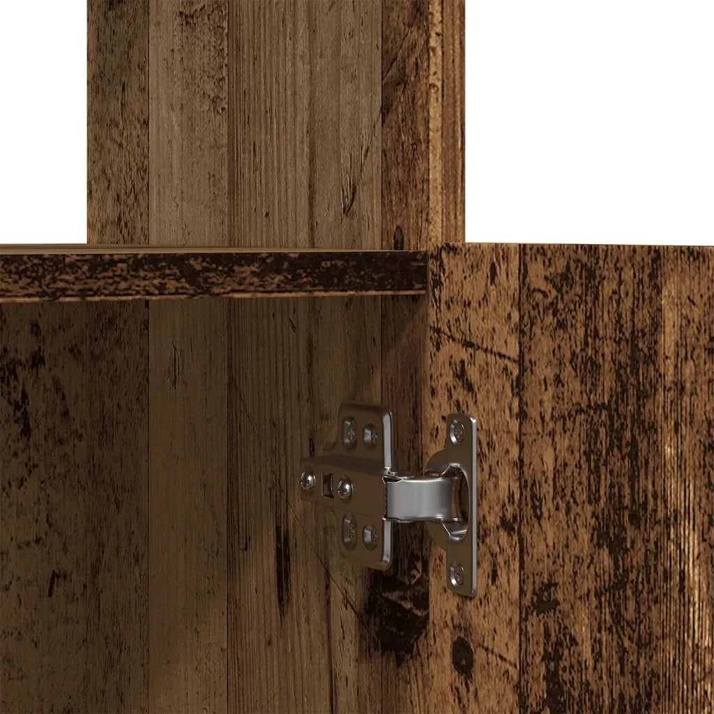 vidaXL Credenza Legno Antico 63x33x100 cm in Truciolato