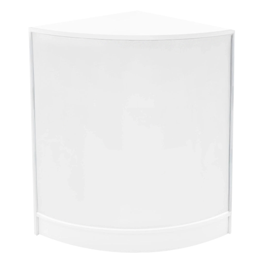 Set Banconi Negozio Iris LED B1200 CM60 Bianco con Vetrina e Serratura
