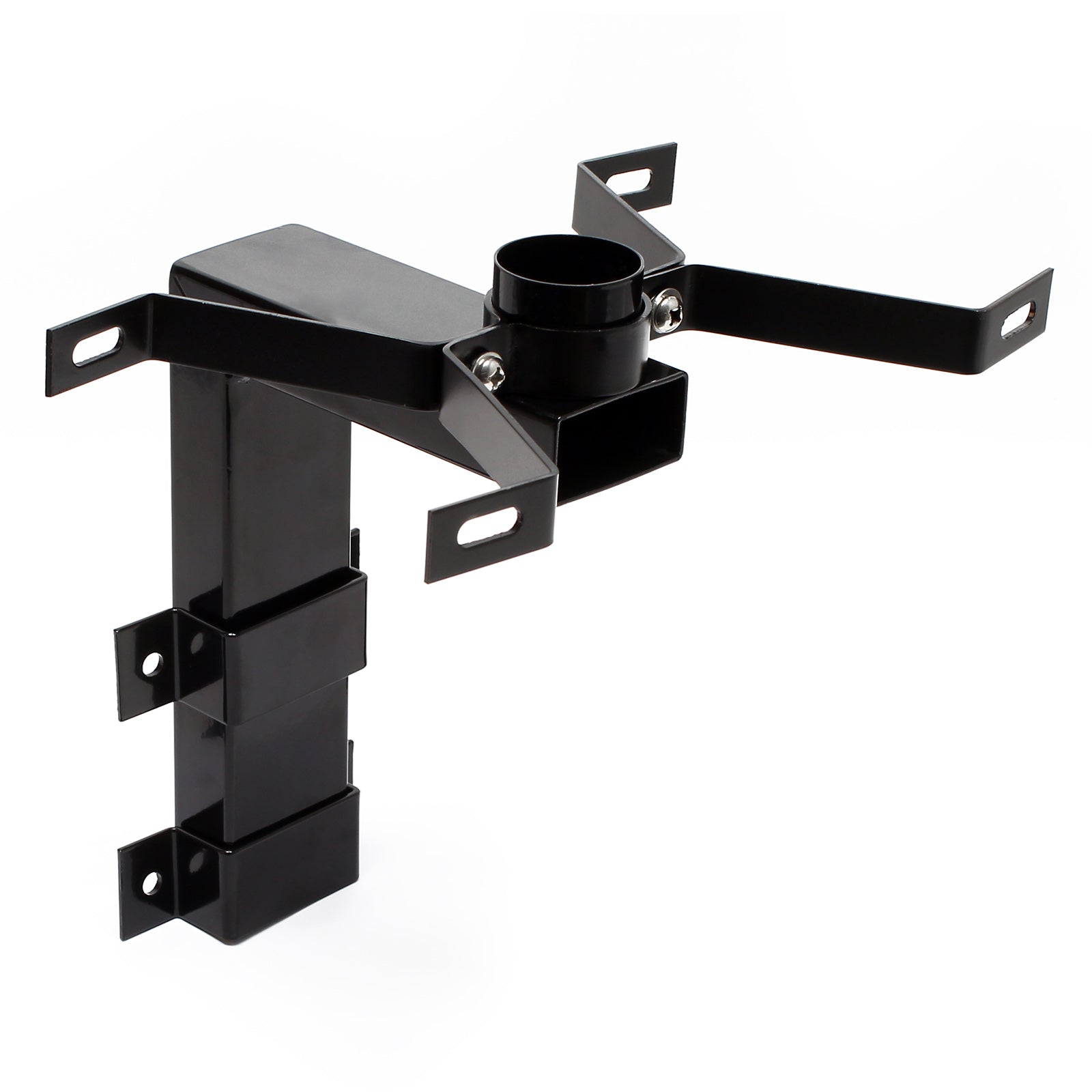 Cassetta postale americana a parete in acciaio zincato verde con supporto di montaggio