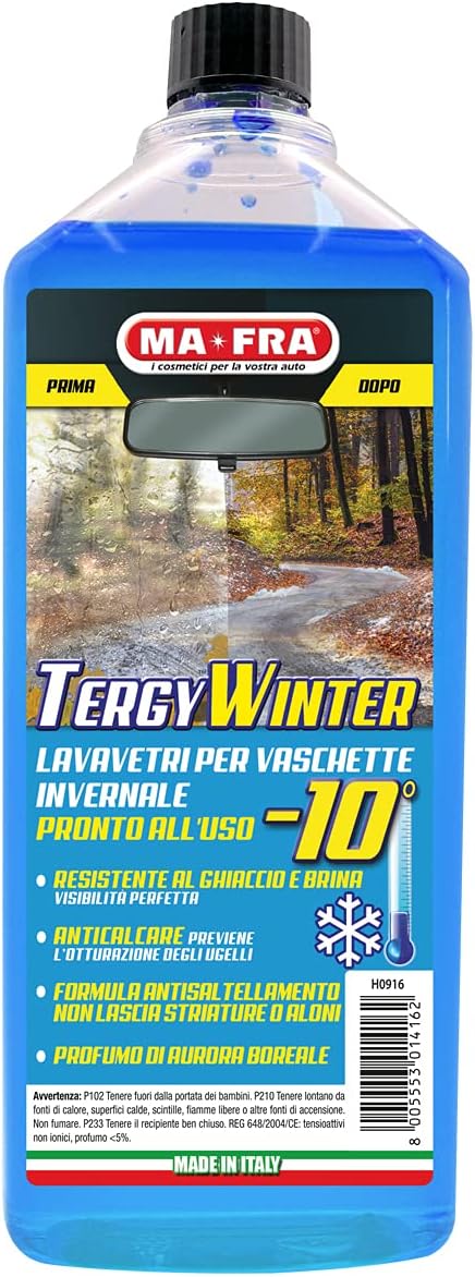 LAVAVETRI INVERNALE PURO 'TERGY WINTER' MA-FRA 1000 ml - MA-FRA