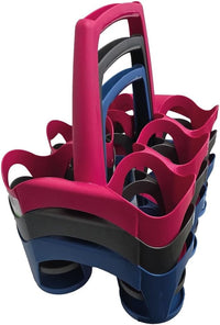 PORTABOTTIGLIE DRINKY PER 6 BOTTIGLIE LT.1 O LT.1,5- - cm.35,3x26,8x30,5h. - 6 pezzi TONTARELLI