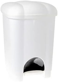 PATTUMIERA CAROLINA APERTURA A PEDALE CON SECCHIO INTERNO- - cm.27,5x30,2x41,5h. lt.16 panna - 4 pezzi TONTARELLI