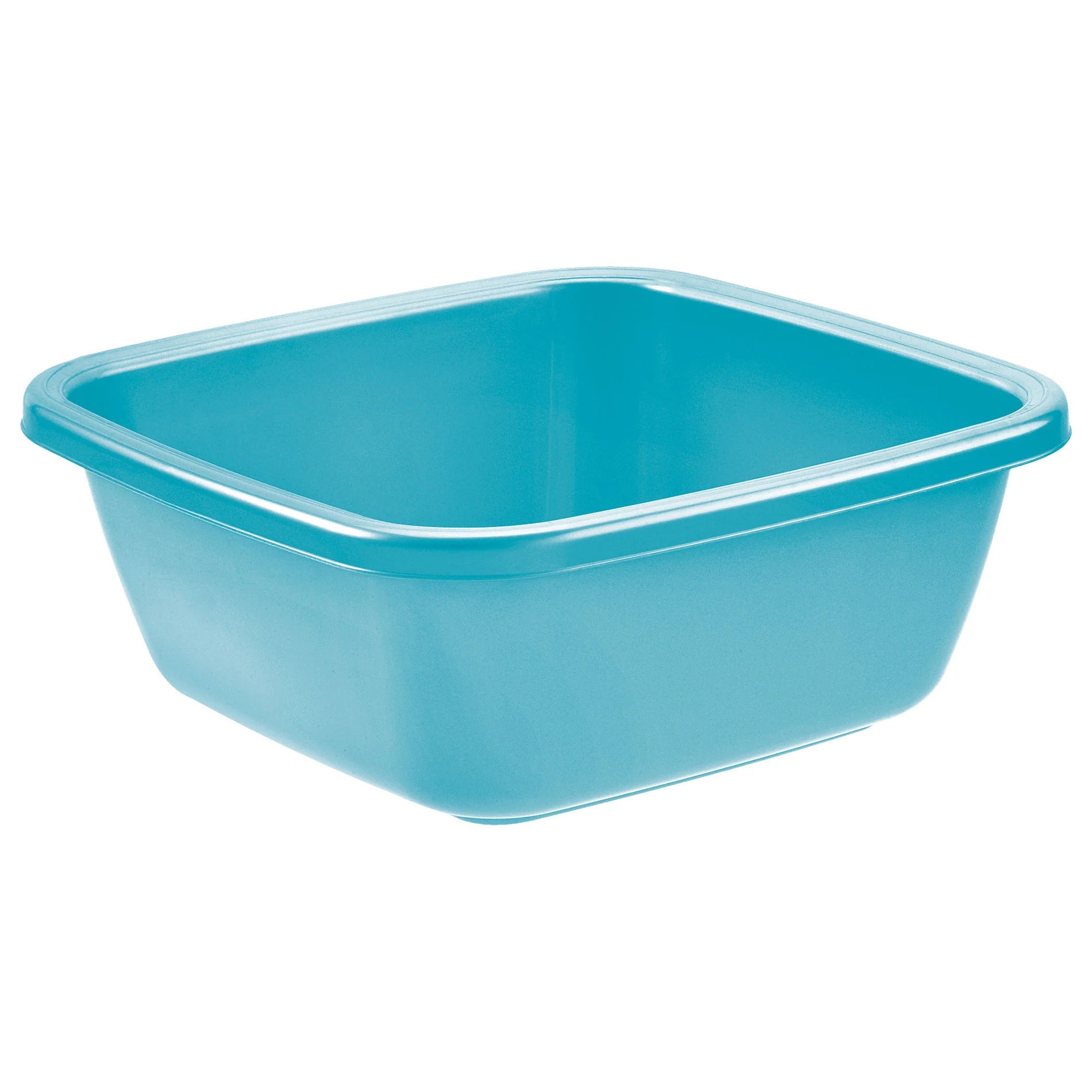 BACINELLA QUADRA 38 x 38 h.15 cm / 14 lt - blu  - TONTARELLI