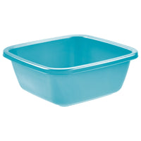 BACINELLA QUADRA 38 x 38 h.15 cm / 14 lt - blu  - TONTARELLI