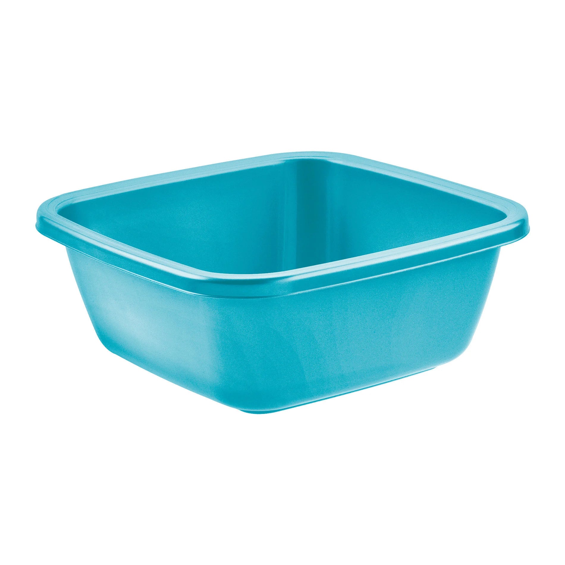 BACINELLA QUADRA 30 x 30 h.12 cm / 6 lt - blu delfino  - TONTARELLI