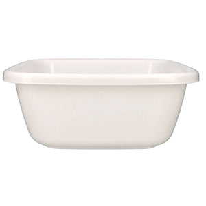 BACINELLA QUADRA 30 x 30 h.12 cm / 6 lt - panna  - TONTARELLI