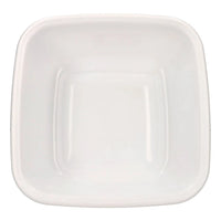 BACINELLA QUADRA 30 x 30 h.12 cm / 6 lt - panna  - TONTARELLI
