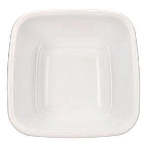 BACINELLA QUADRA 30 x 30 h.12 cm / 6 lt - panna  - TONTARELLI