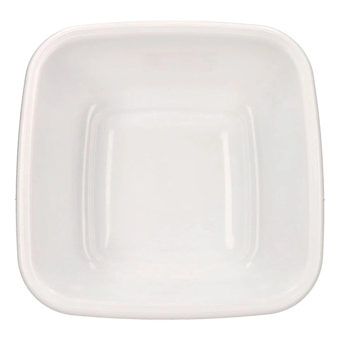 BACINELLA QUADRA 30 x 30 h.12 cm / 6 lt - panna  - TONTARELLI