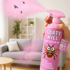 Insetticida zanzare giardino repellente fortykill protezione acari 4 pezzi