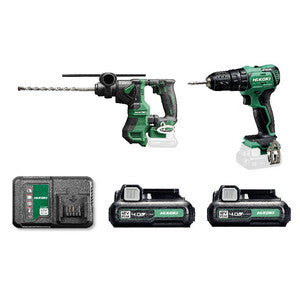 HIKOKI SET TRAPANO+TASSELLATORE KC12DH 12V- 1,0 pz