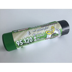 SACCO DA GIARDINO C/TIRA E CHIUDI 95X120 8PZ- 1,0 rotoli