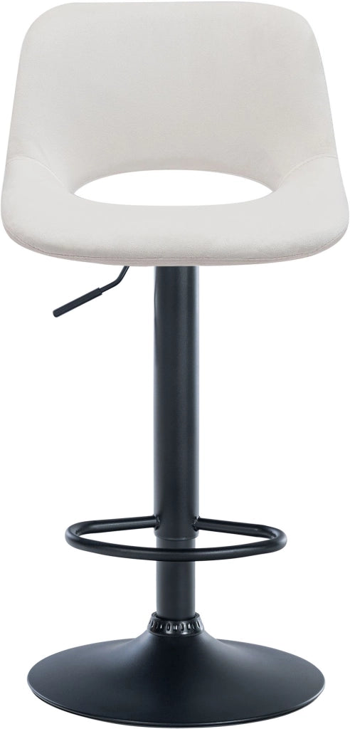 Barhocker Camden Samt schwarz