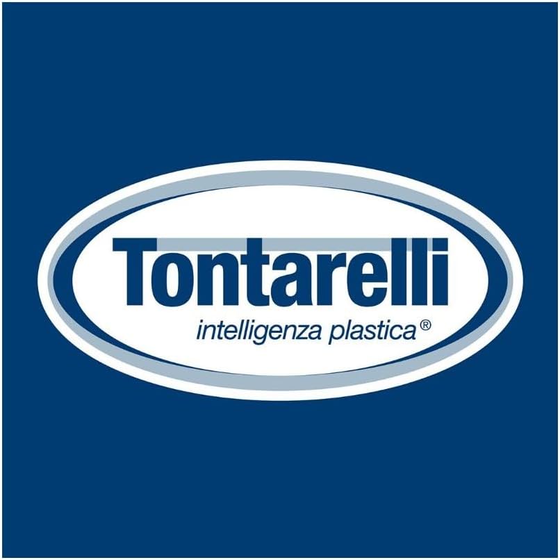 CONTENITORE TONDO IN PLASTICA SET 'FRIGO BOX' coperchio acqua trasparente  - TONTARELLI