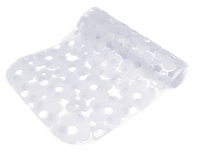 TAPPETO ANTISCIVOLO PER VASCA MOD. MARGHERITA CM 72 X 36- Cristallo- DH- pezzi 1